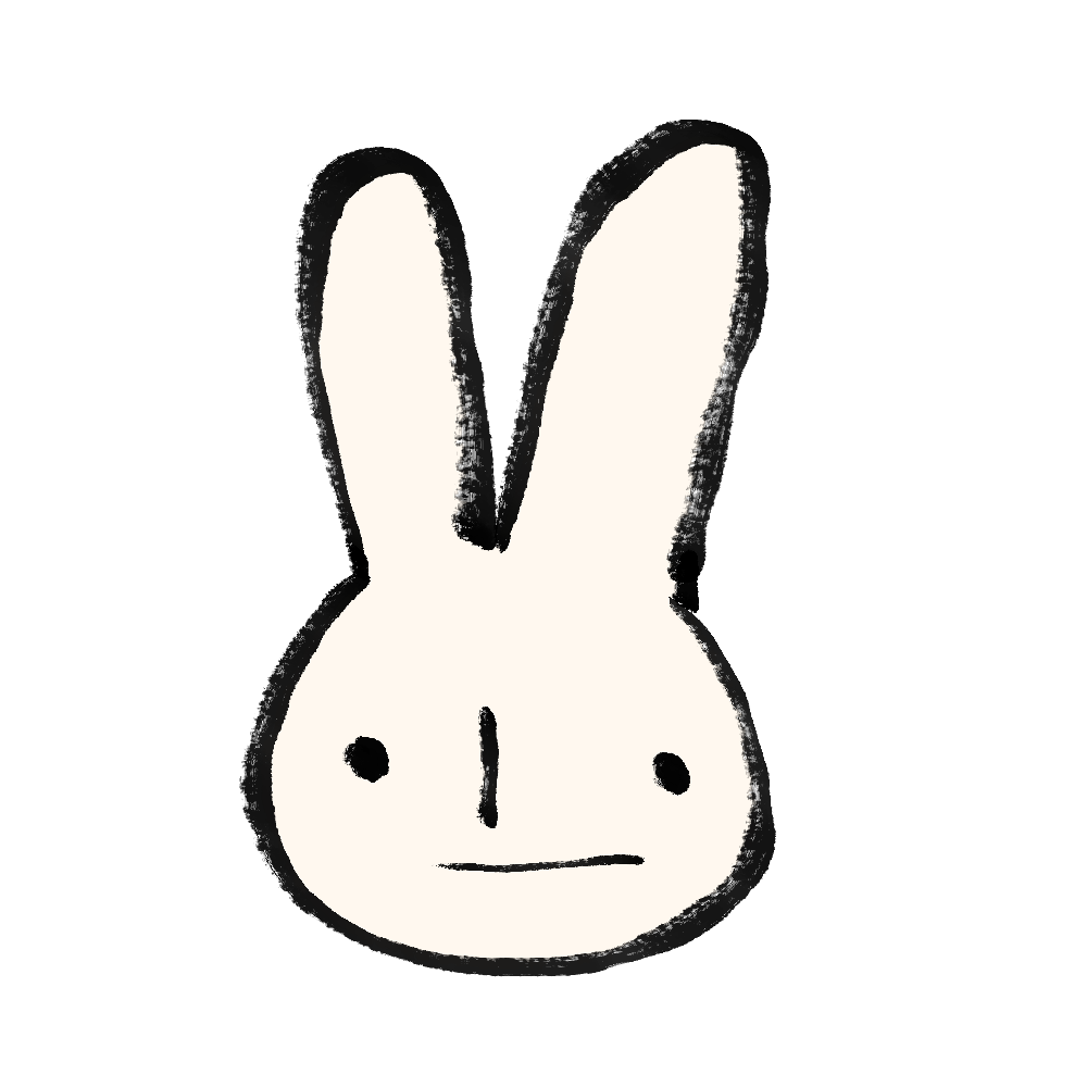 rabbit drawing